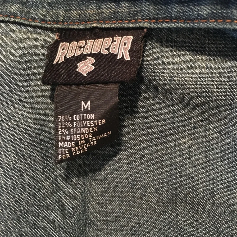 Rocawear Blue Denim Jacket - Picture 5 of 5